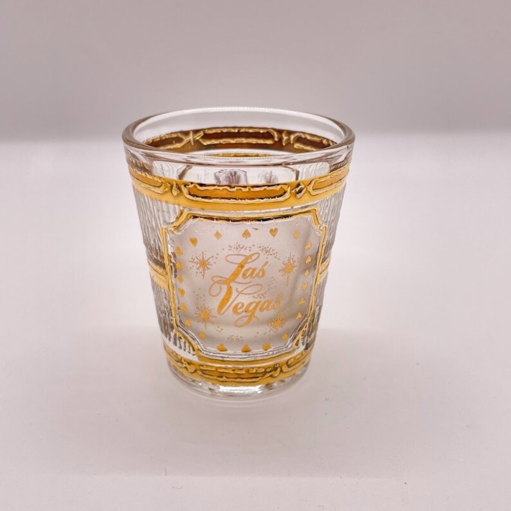 Culver Las Vegas 22k Gold Trimmed - Souvenir Shot Glass